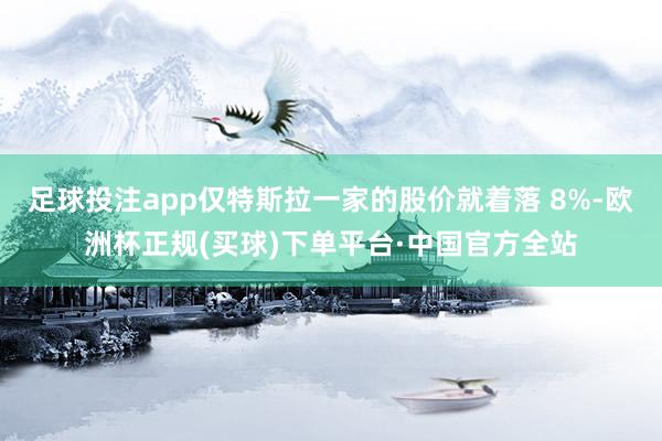 足球投注app仅特斯拉一家的股价就着落 8%-欧洲杯正规(买球)下单平台·中国官方全站